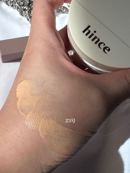セカンドスキングロウクッション/hince/クッションファンデーションを使ったクチコミ(6枚目)