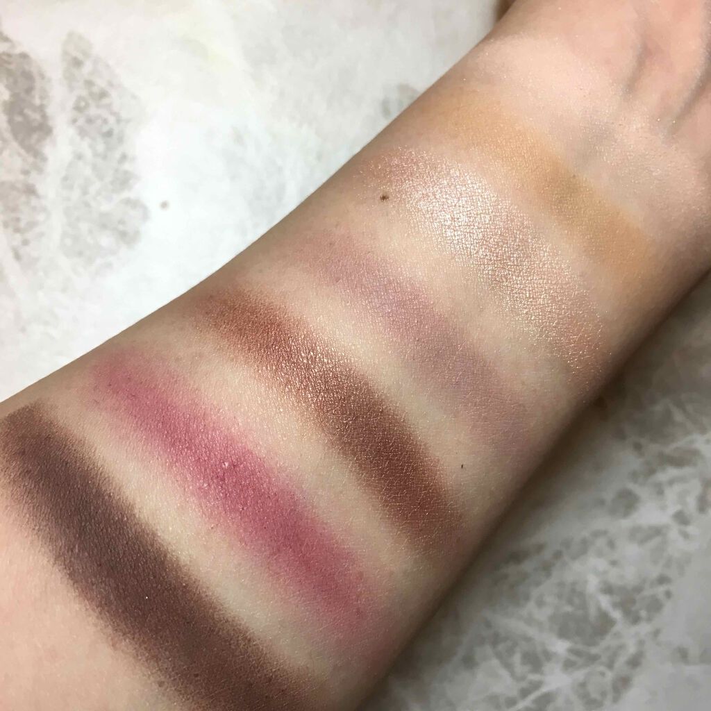 アナスタシア ビバリーヒルズ MODERN RENAISSANCEのクチコミ「海外コスメ、アナスタシアビバリーヒルズのモダンルネサンスパレットのスウォッチです。

私はこう.....」（2枚目）