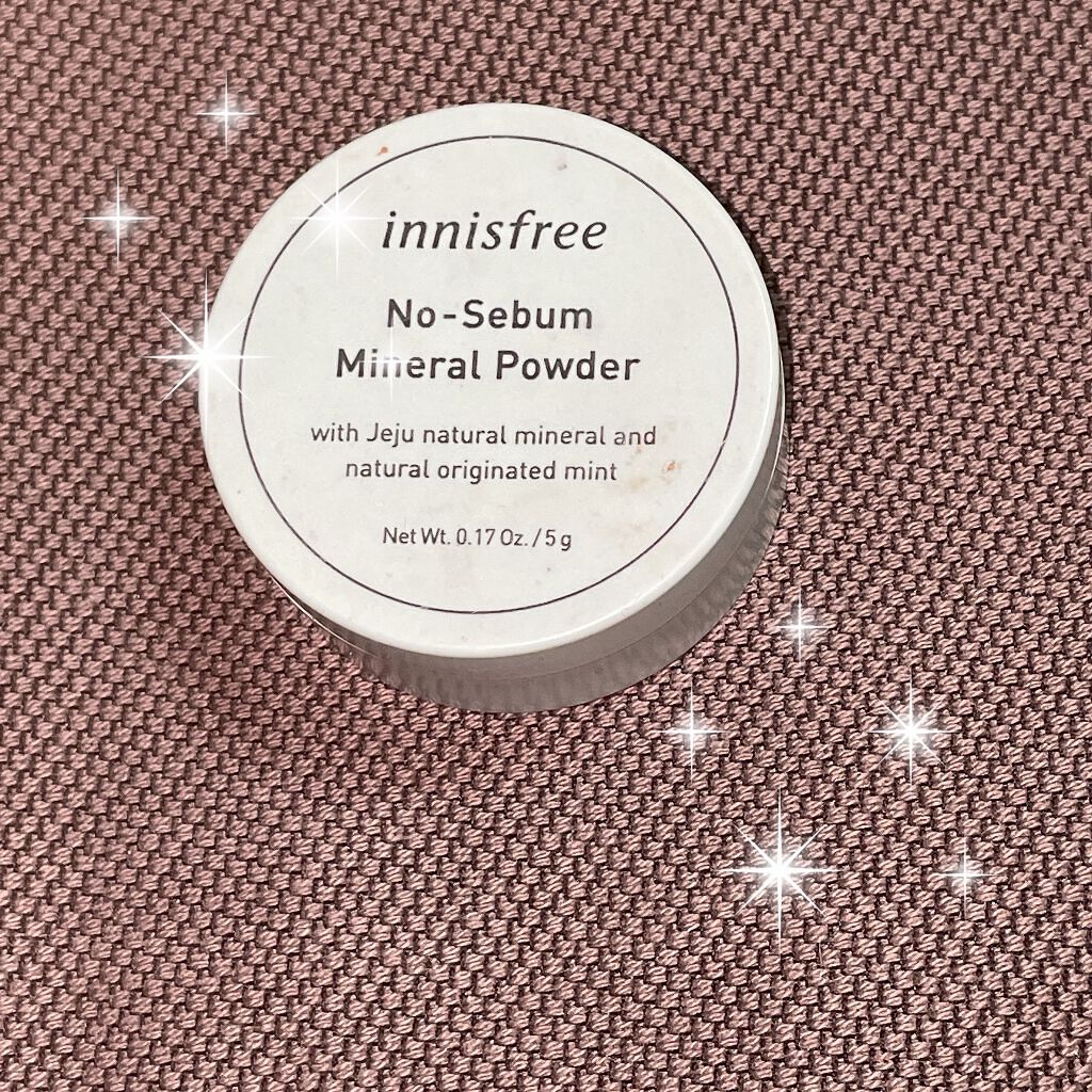 ノーセバム ミネラルパウダー/innisfree/ルースパウダーを使ったクチコミ(1枚目)