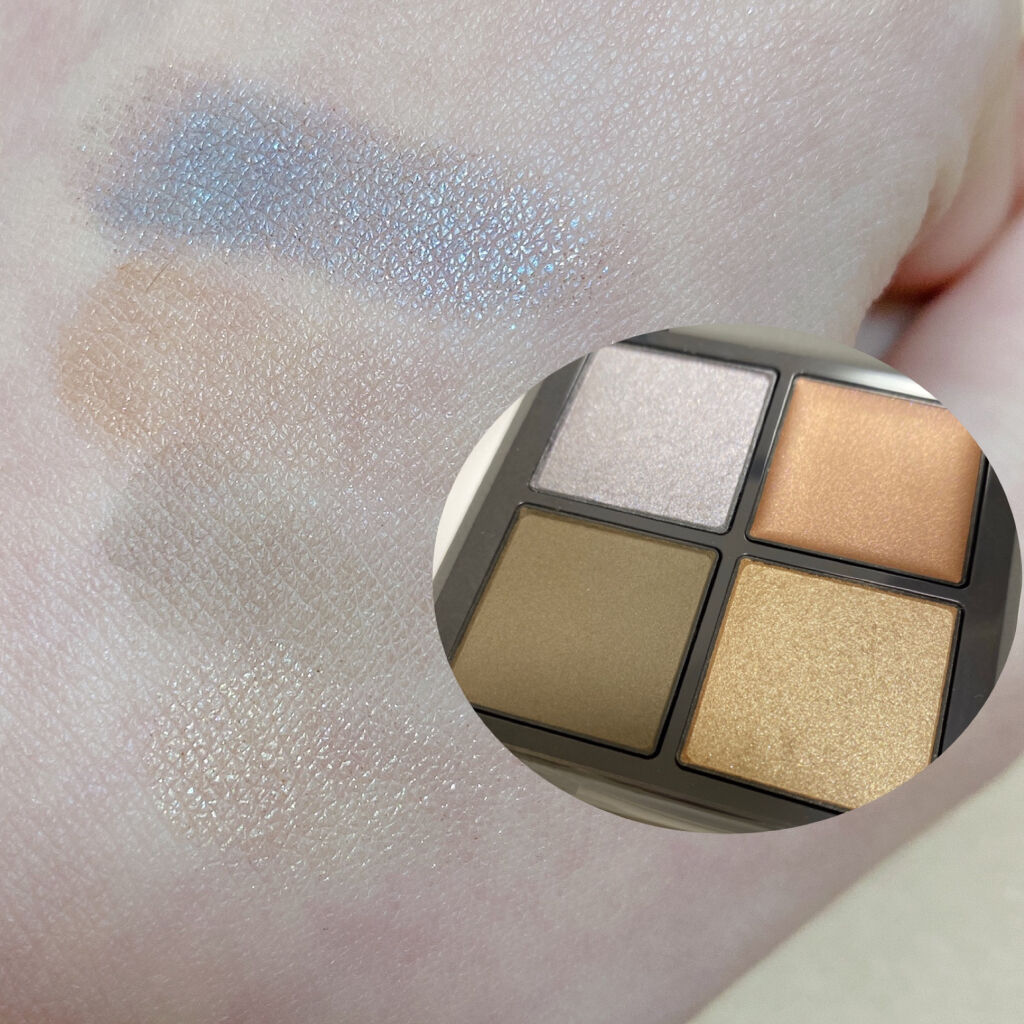 ディメンショナルビジョンアイパレット 02 PERFECT BLUE LACE AGATE/THREE/アイシャドウパレットを使ったクチコミ（2枚目）