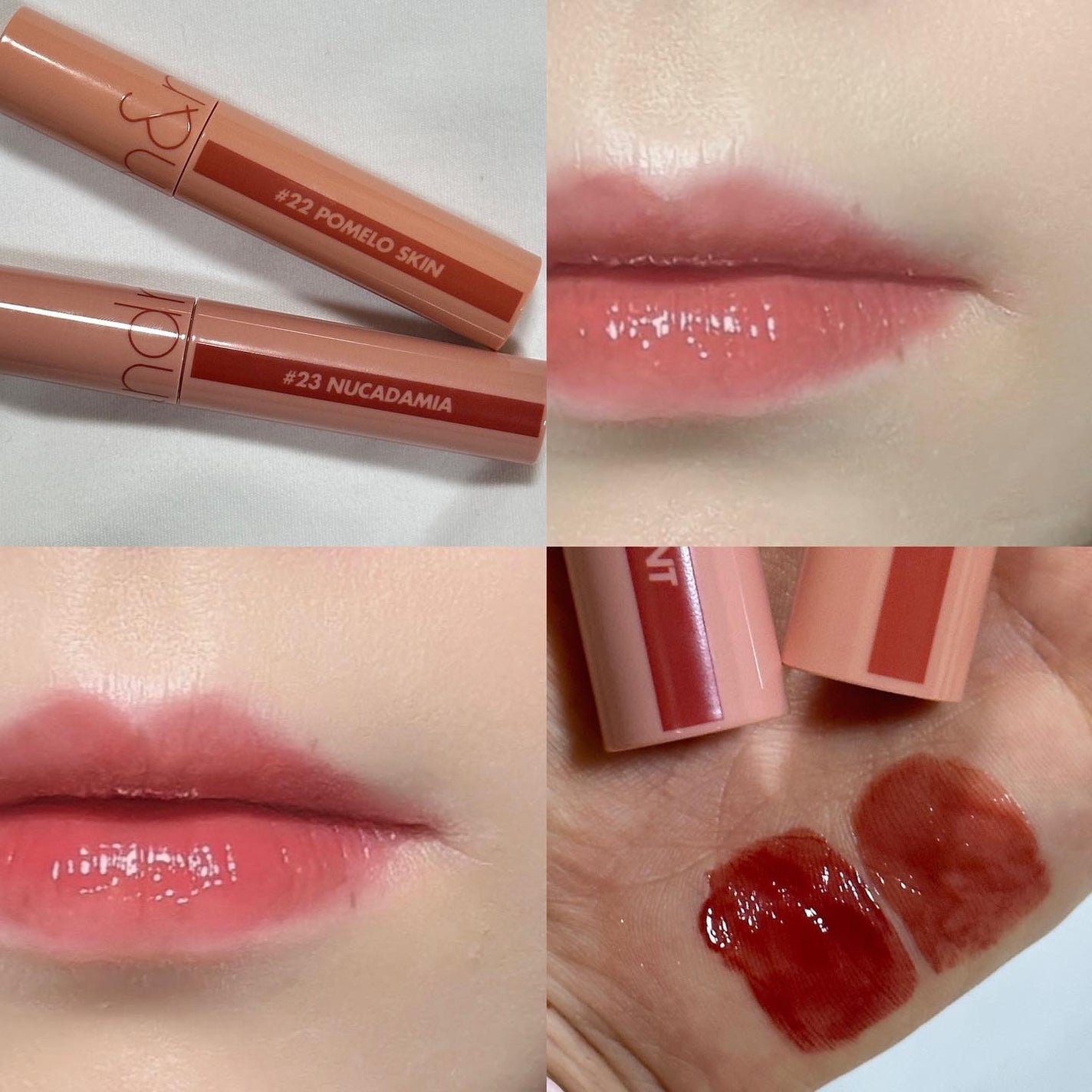 ジューシーラスティングティント/rom&nd/リップティントを使ったクチコミ(9枚目)