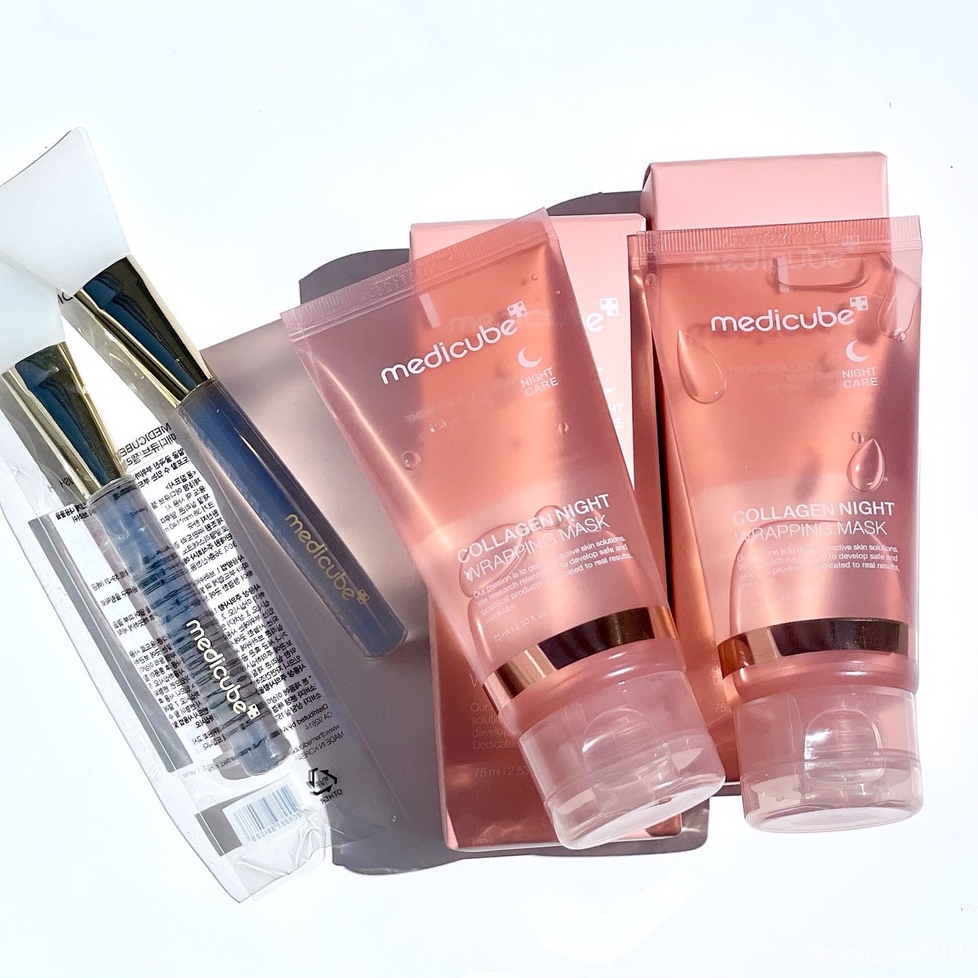 コラーゲンナイトラッピングマスク/MEDICUBE/洗い流すパック・マスクを使ったクチコミ(4枚目)