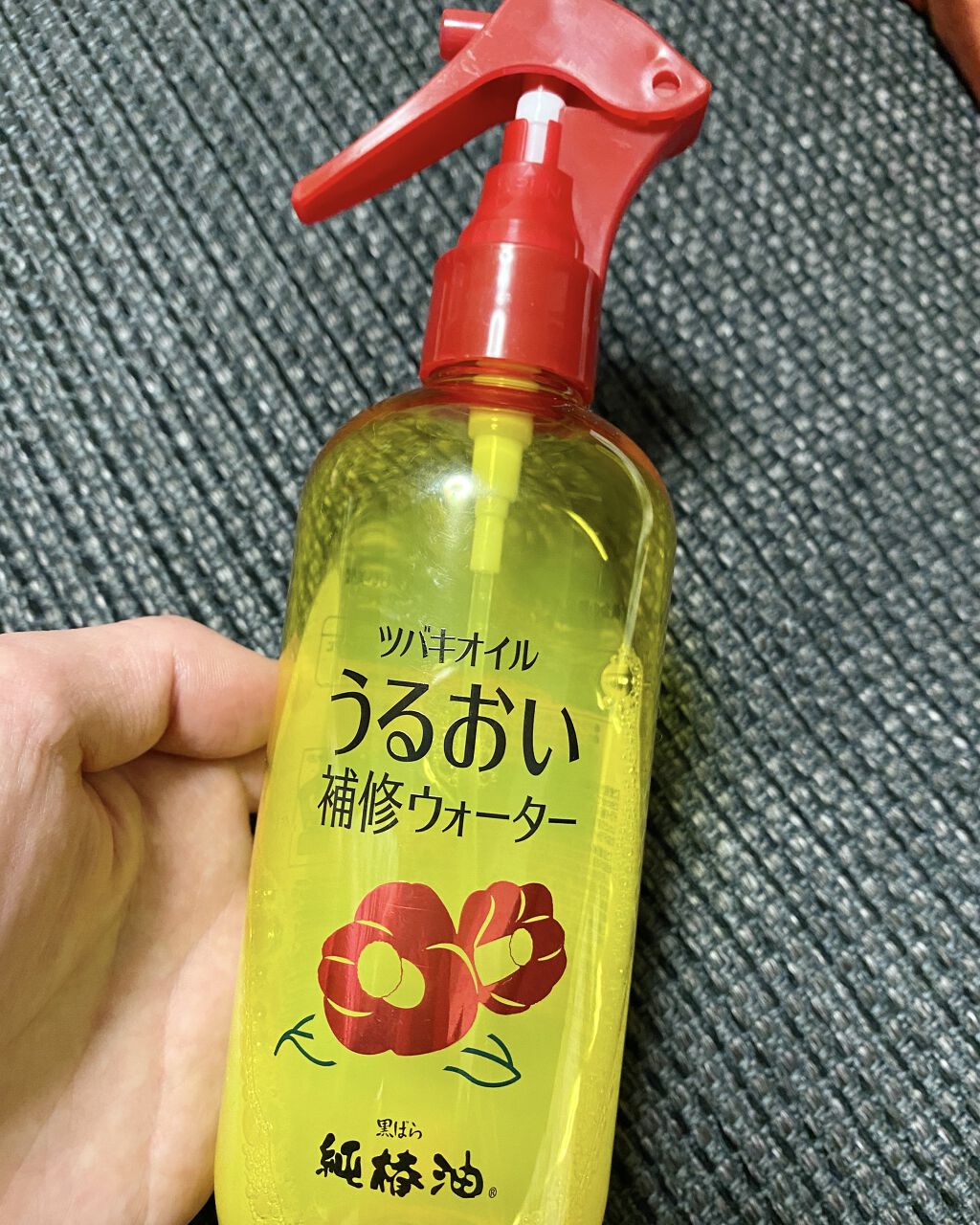 ツバキオイル うるおい補修ウォーター/黒ばら純椿油/ヘアミストを使ったクチコミ（1枚目）