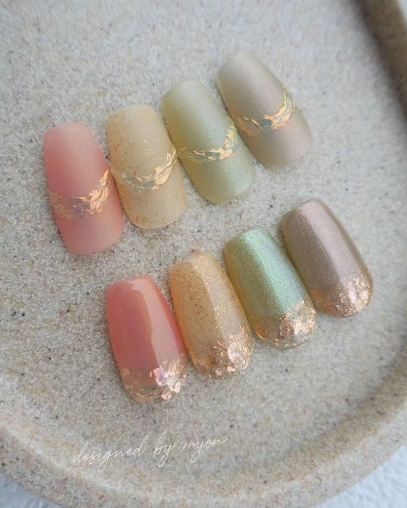 ジェルネイル GM128 チルモヒート/ジェルミーワン/ジェルネイルを使ったクチコミ（1枚目）