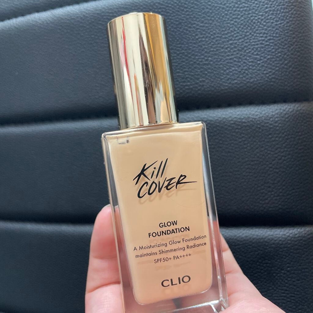 キルカバー グロウ ファンデーション/CLIO/リキッドファンデーションを使ったクチコミ(1枚目)