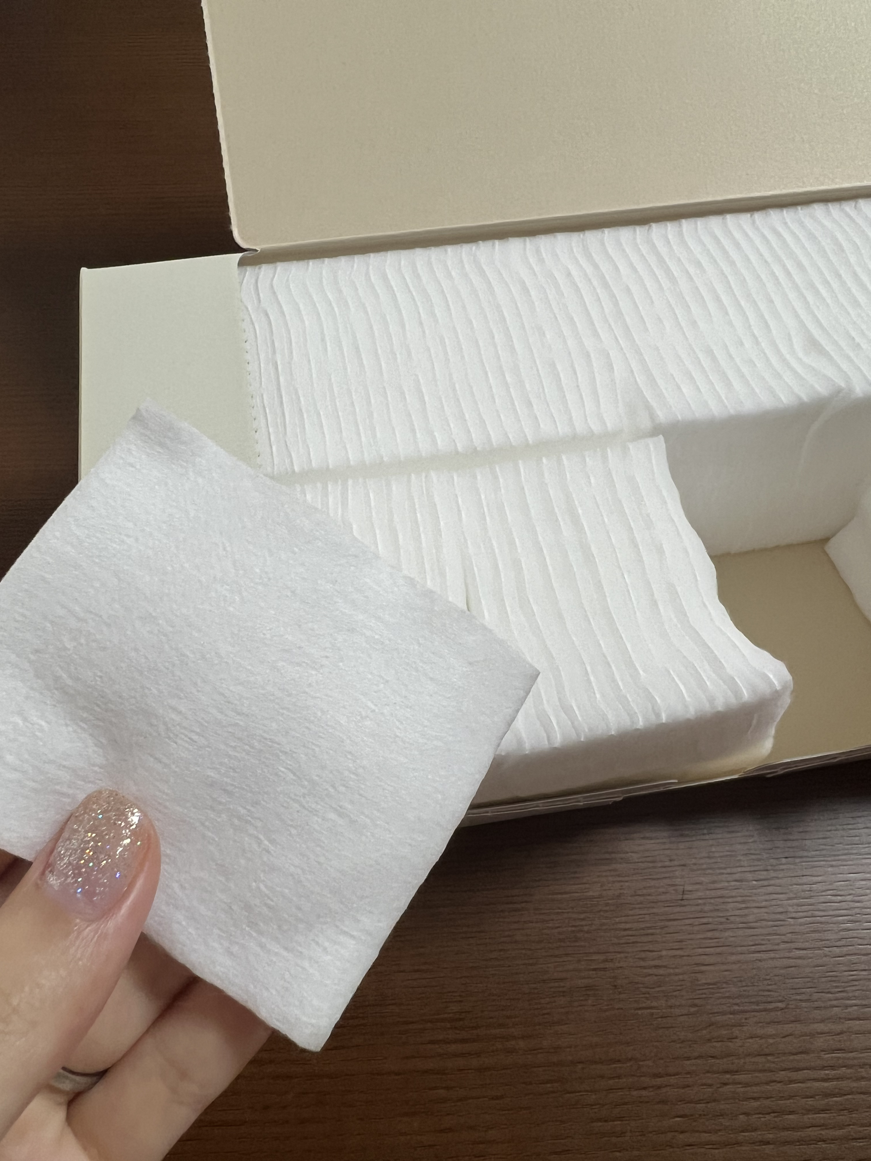 ピュア＆ソフトコットン/コーセー/コットンを使ったクチコミ（2枚目）