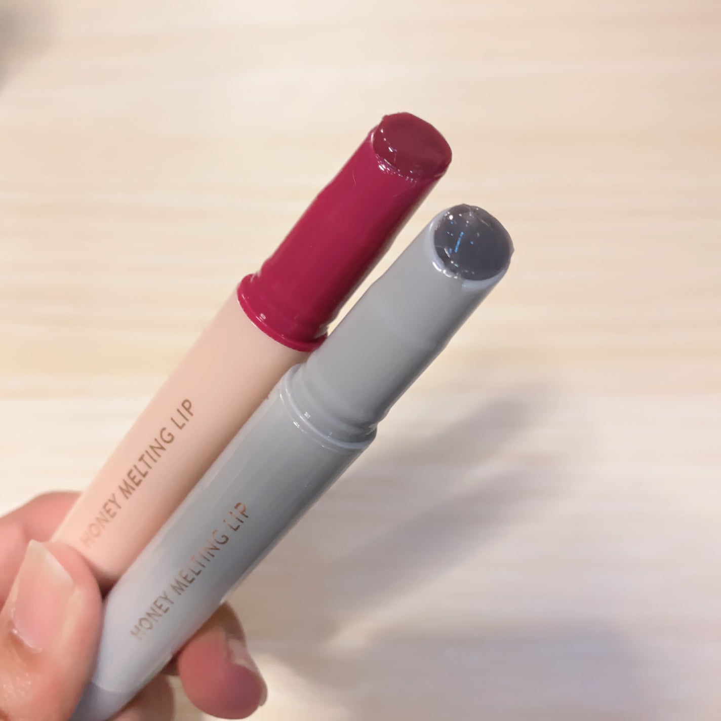 ハニーメルティングリップ/ネイチャーリパブリック/口紅を使ったクチコミ(3枚目)