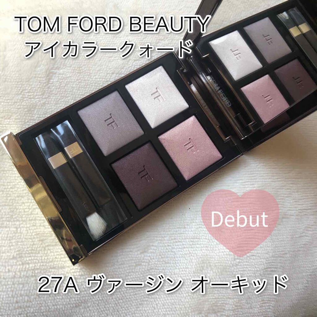 アイ カラー クォード/TOM FORD BEAUTY/アイシャドウパレットを使ったクチコミ（1枚目）