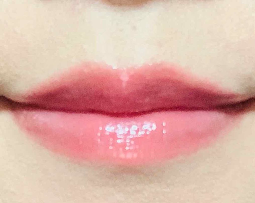 WHY NOT SPINNS リップグロス ダスティピンク/DAISO/リップグロスを使ったクチコミ（1枚目）