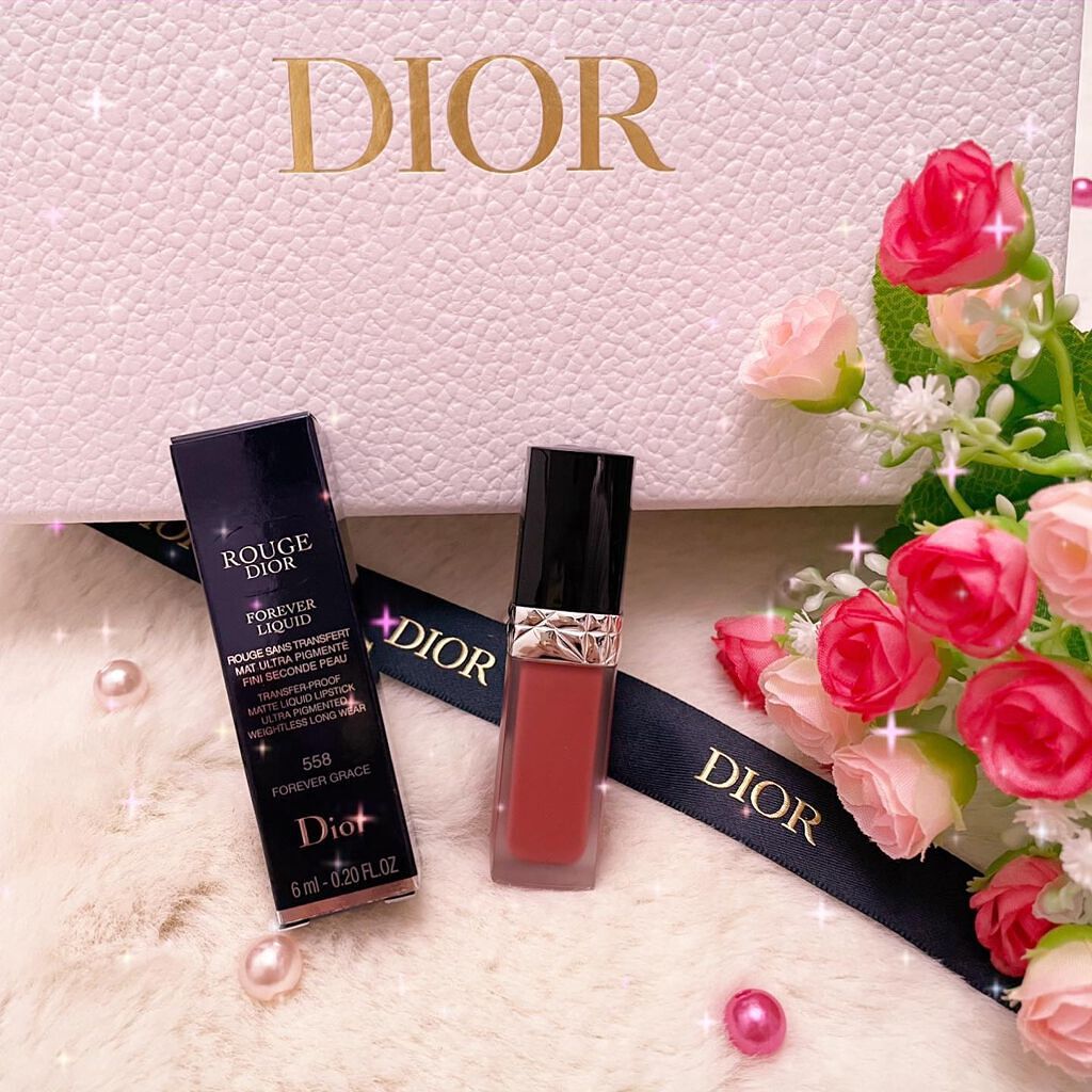 ルージュ ディオール フォーエヴァー リキッド/Dior/口紅を使ったクチコミ(1枚目)