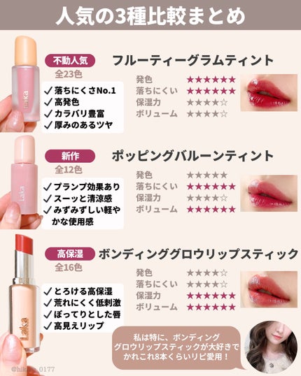 ひかる|肌悩み・成分・効果重視のスキンケア🌷 on LIPS 「Laka、落ちないって本当?徹底検証🤍/リップメイクで大人気の..」(9枚目)