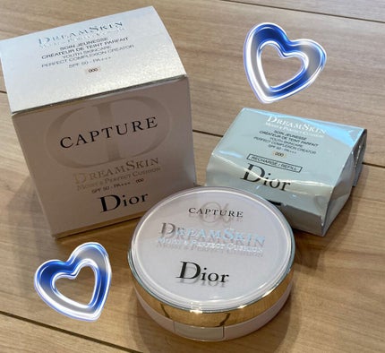カプチュール ドリームスキン モイスト クッション SPF50 /PA+++ /Dior/クッションファンデーションを使ったクチコミ(1枚目)