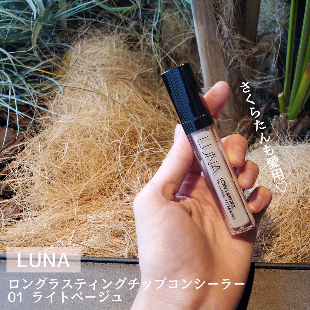 最大71%OFFクーポン LUNA 01バニラ ロングラスティングチップコンシーラー 7.5g ルナ