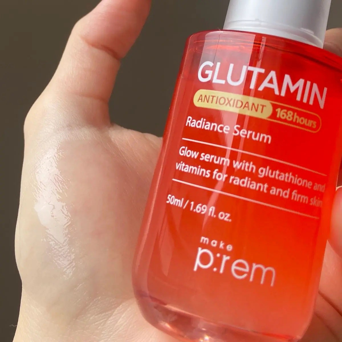 グルタミン抗酸化光彩セラム/make prem/美容液を使ったクチコミ(1枚目)