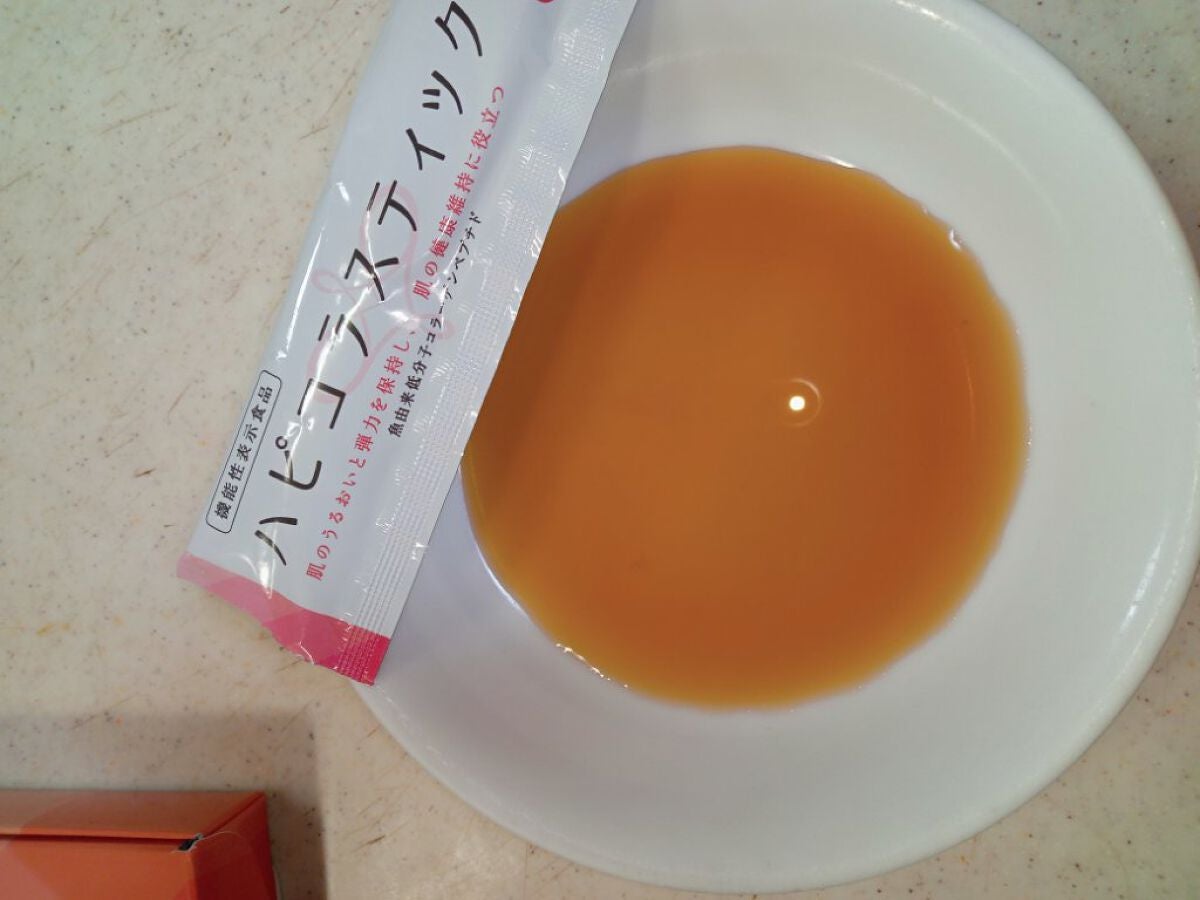 ハピコラスティック/新田ゼラチンダイレクト/美容ドリンクを使ったクチコミ(1枚目)