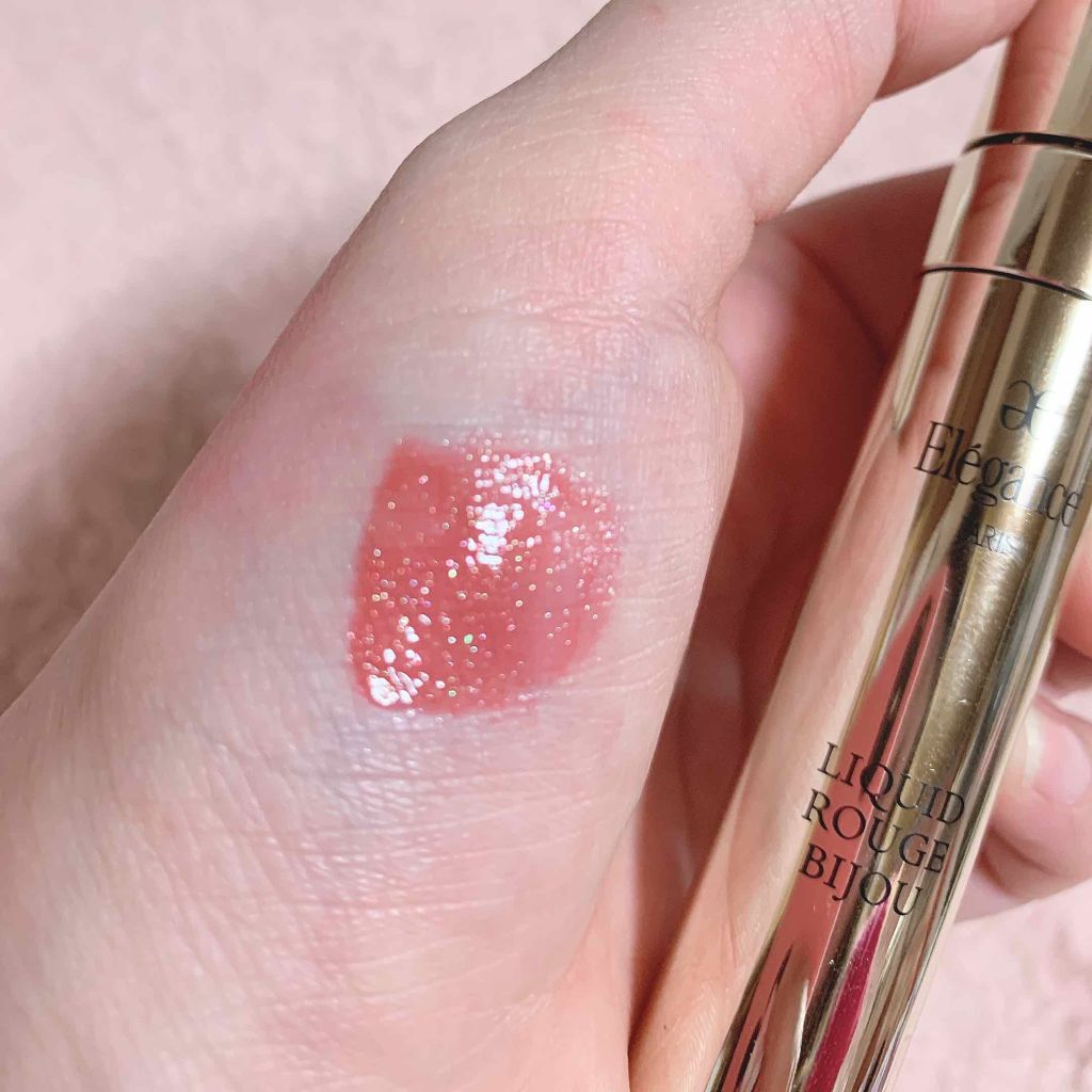 エレガンス リクイッド ルージュ ビジュー/Elégance/口紅を使ったクチコミ（3枚目）