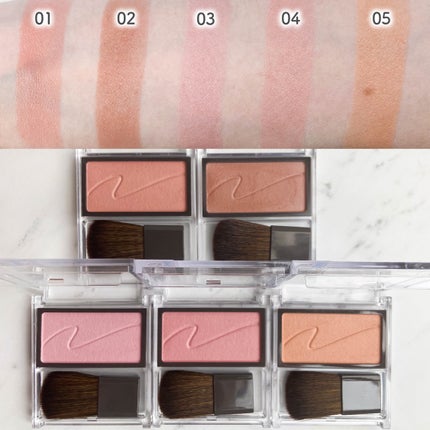 チークブラッシュ/CEZANNE/パウダーチークを使ったクチコミ(4枚目)