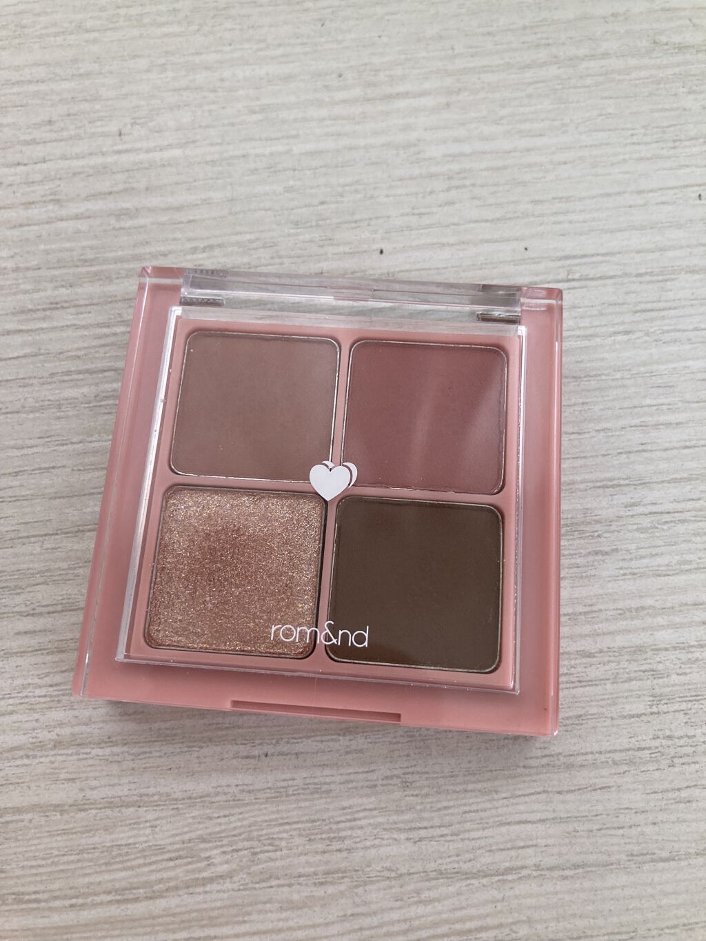 ベターザンアイズ/rom&nd/アイシャドウパレットを使ったクチコミ（1枚目）