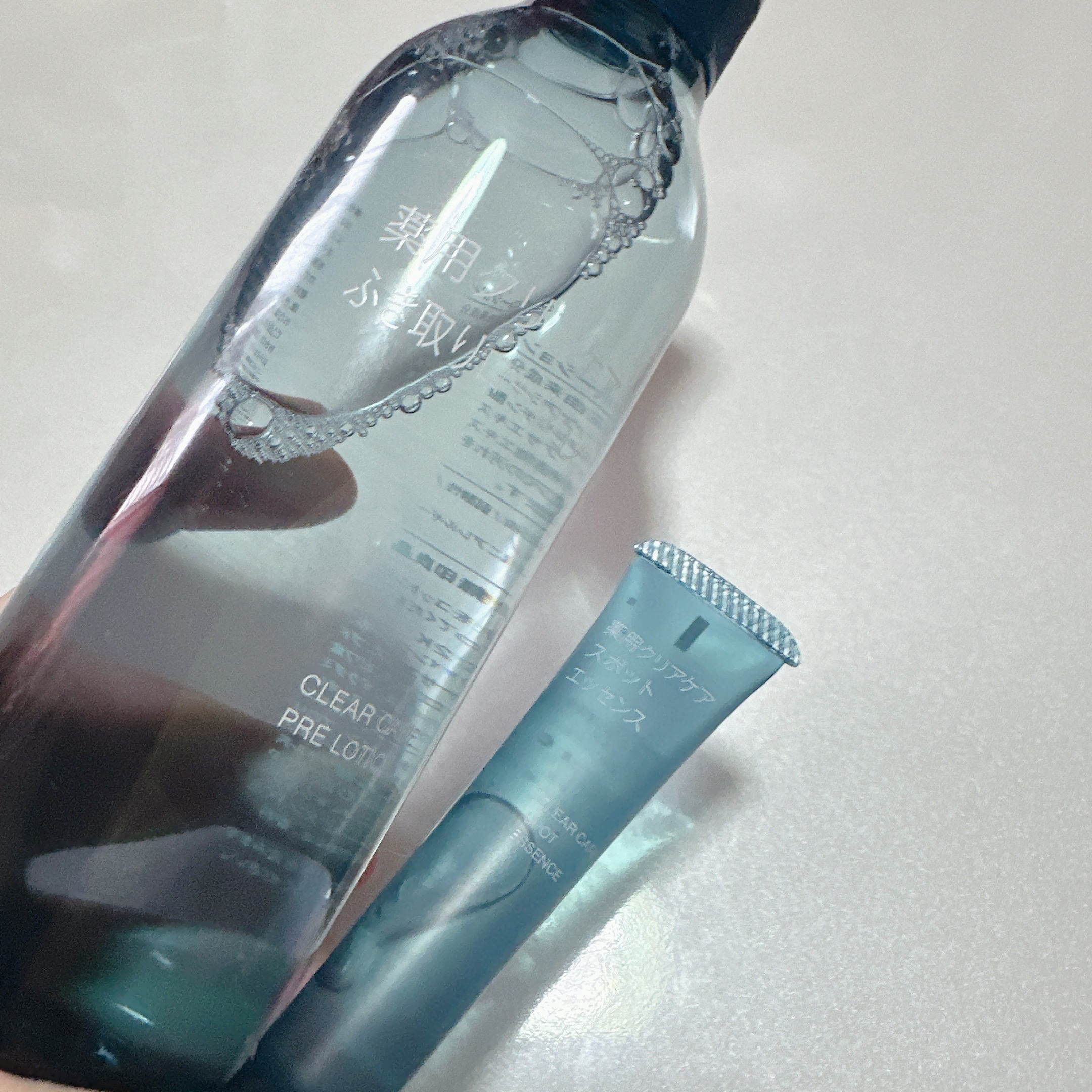 薬用クリアケアふき取りローション/無印良品/拭き取り化粧水を使ったクチコミ（2枚目）