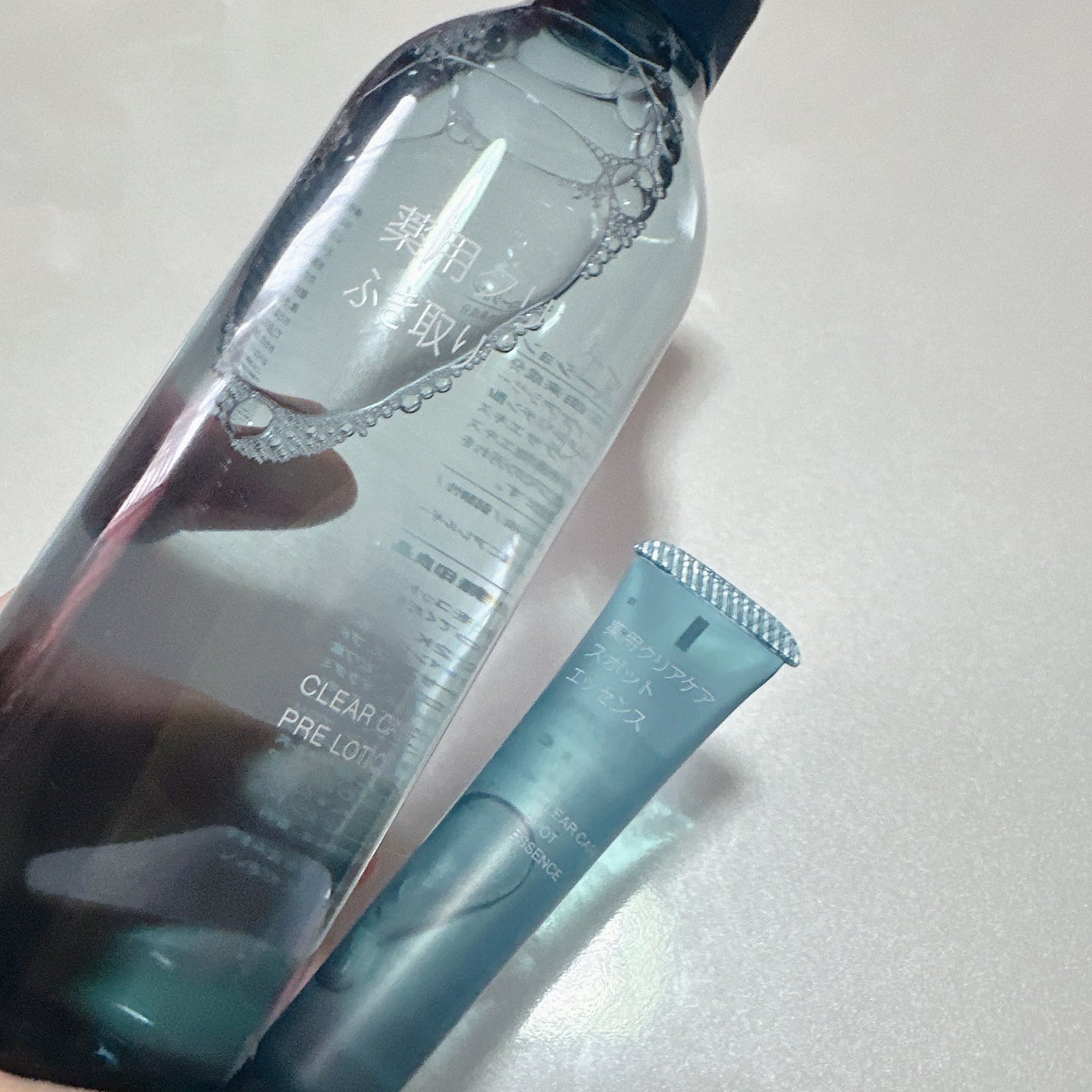 薬用クリアケアふき取りローション/無印良品/拭き取り化粧水を使ったクチコミ(2枚目)