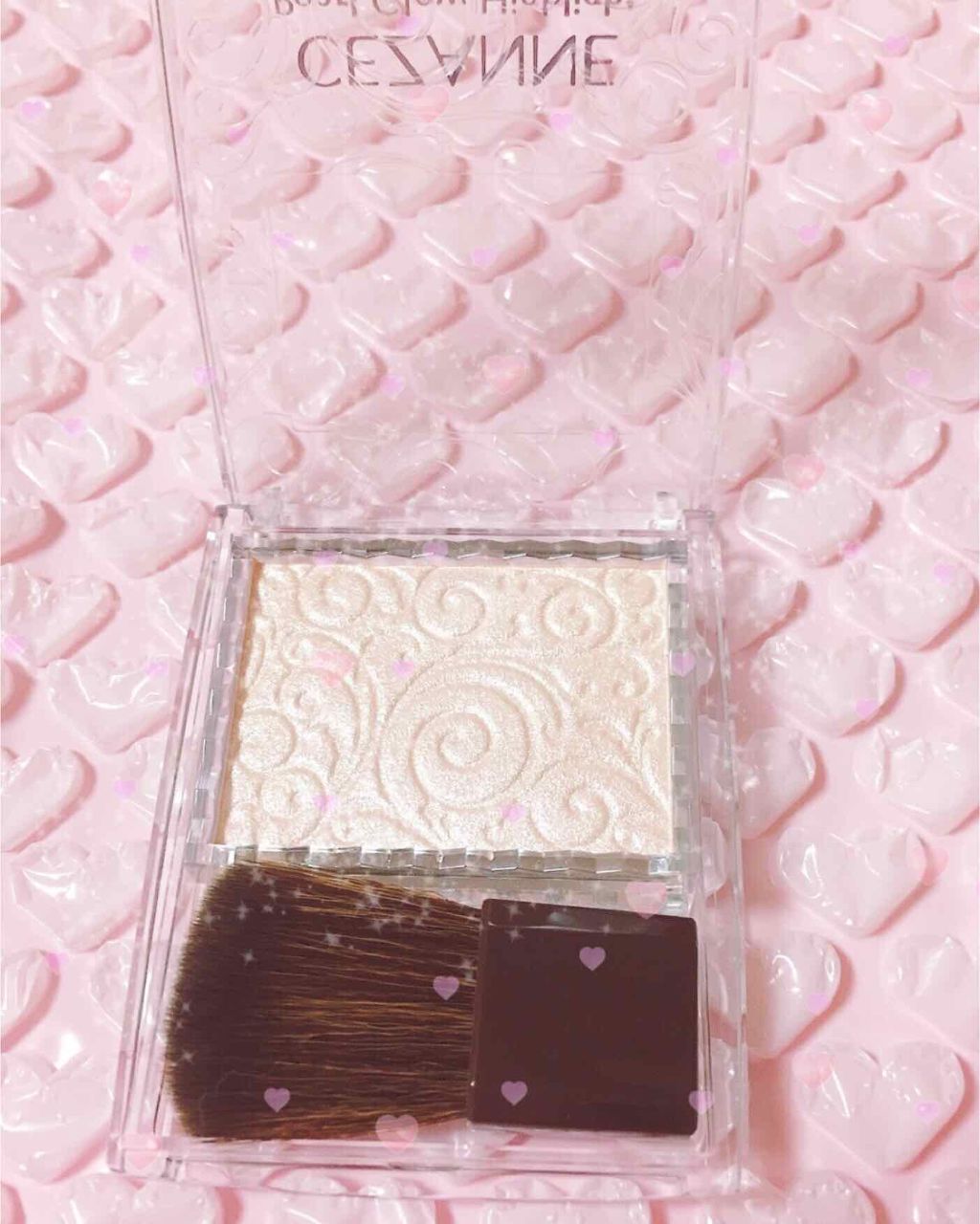 パールグロウハイライト/CEZANNE/パウダーハイライトを使ったクチコミ（2枚目）