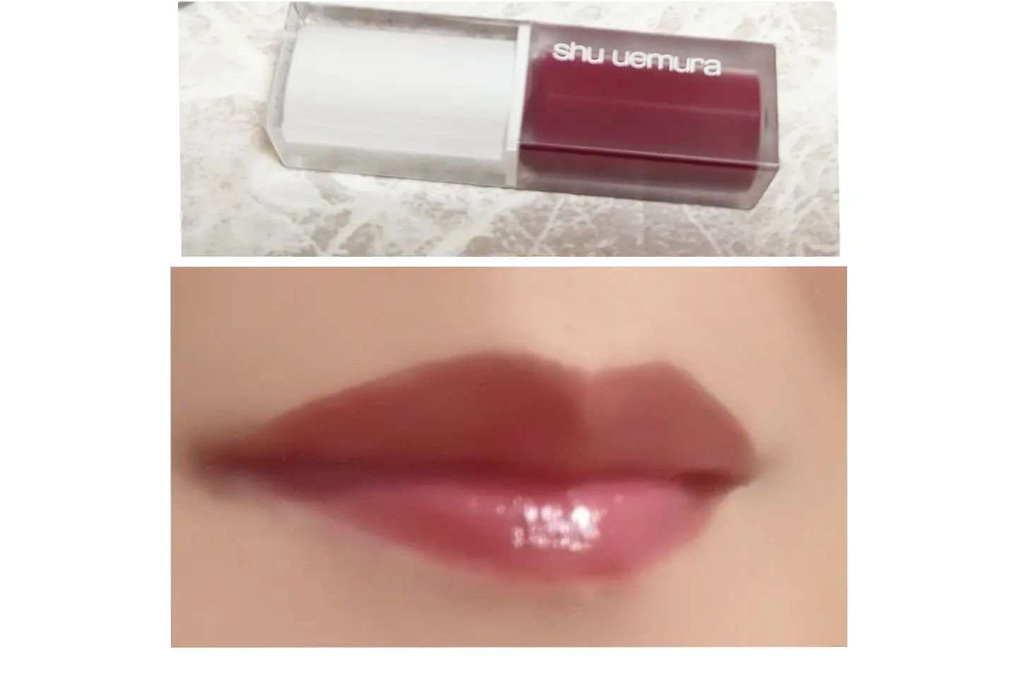 キヌケアグローアップ RD176 ルビーグレープ/shu uemura/口紅を使ったクチコミ（3枚目）