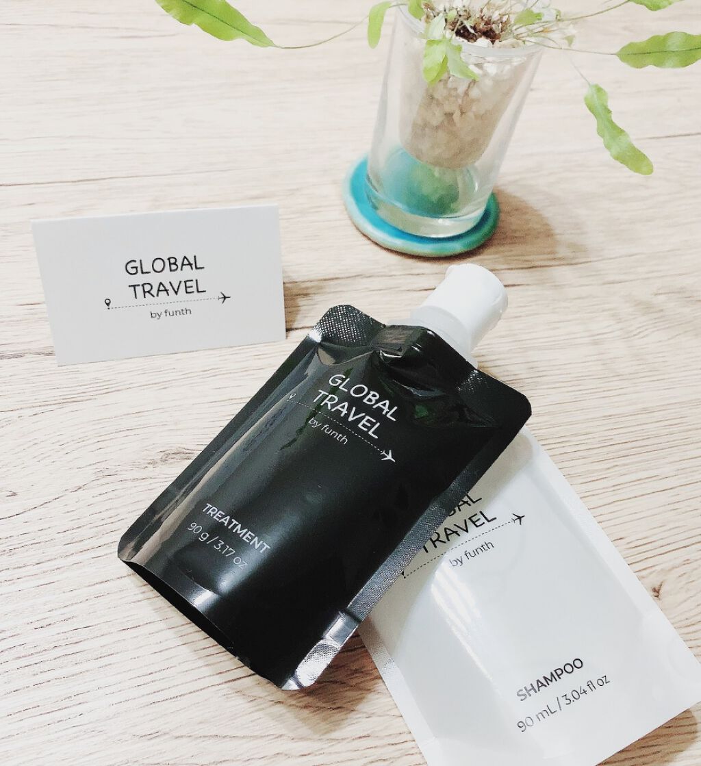 シャンプー／トリートメント/GLOBAL TRAVEL/市販シャンプーを使ったクチコミ（1枚目）