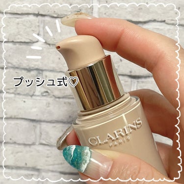 エヴァーラスティング ロングウェア/CLARINS/リキッドファンデーションを使ったクチコミ（3枚目）