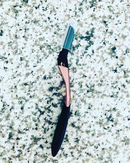 サロンプラス トーンアップ フェイススムーサー ホルダー(刃付き)/サロンプラス/シェーバーを使ったクチコミ(2枚目)