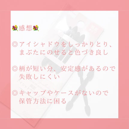 両面アイシャドウチップ/DAISO/その他化粧小物を使ったクチコミ(5枚目)