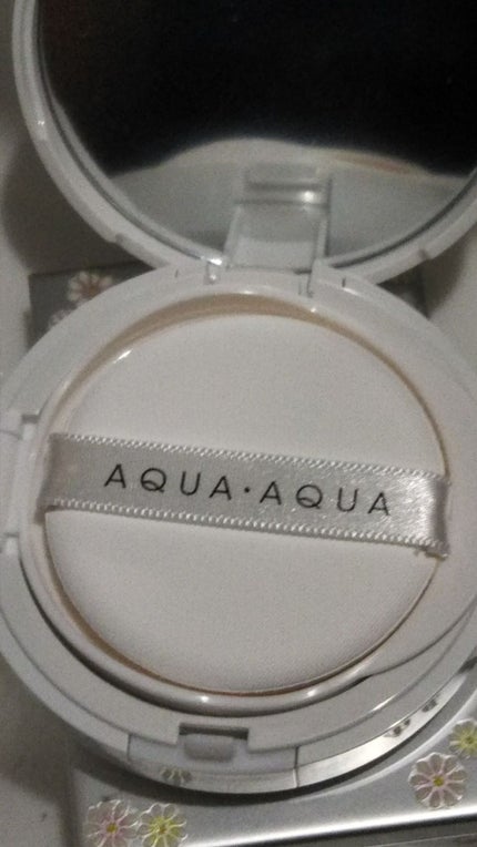 オーガニッククッションコンパクト/アクア・アクア/クッションファンデーションを使ったクチコミ(1枚目)