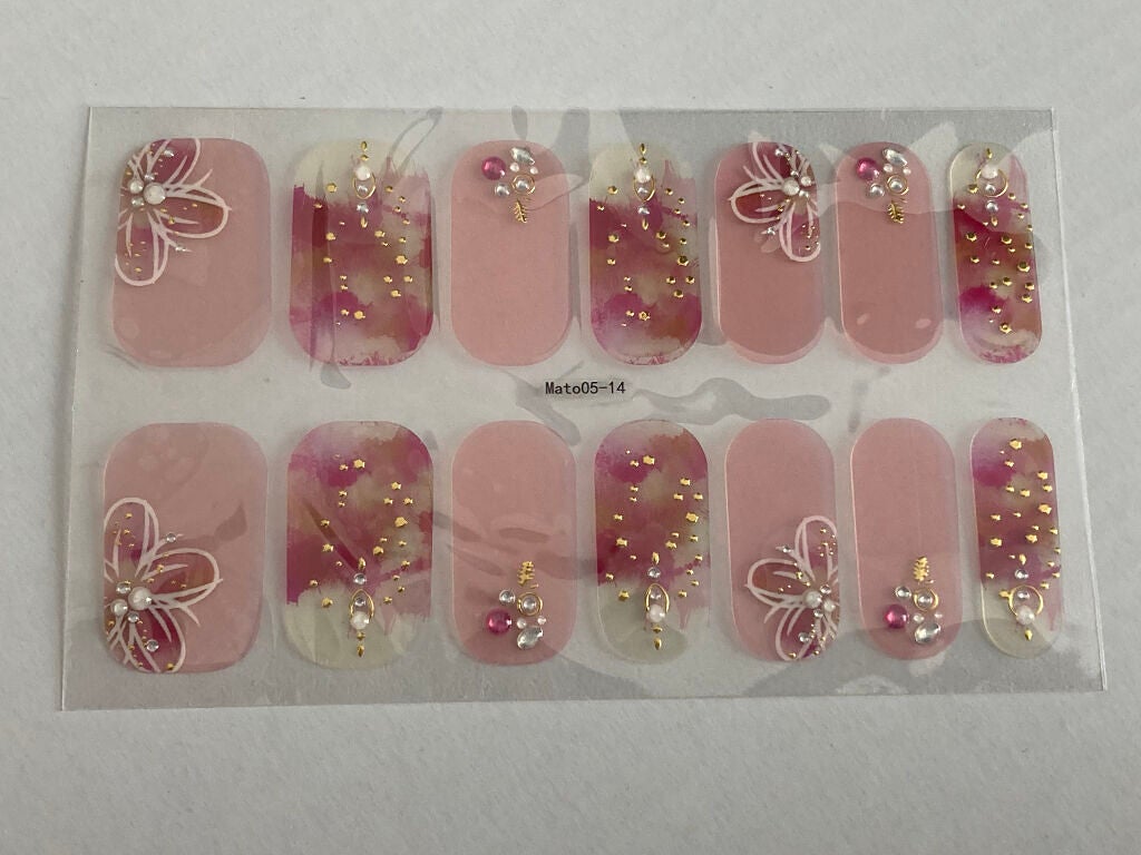 ネイルシール/Qoo10/ネイルシールを使ったクチコミ(4枚目)