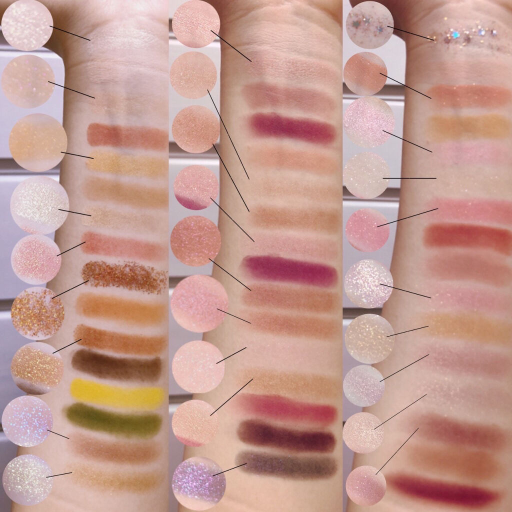 ZEESEAくるみ割り人形　キャンディクルーズ12色メイクアップパレット/ZEESEA/アイシャドウパレットを使ったクチコミ（3枚目）