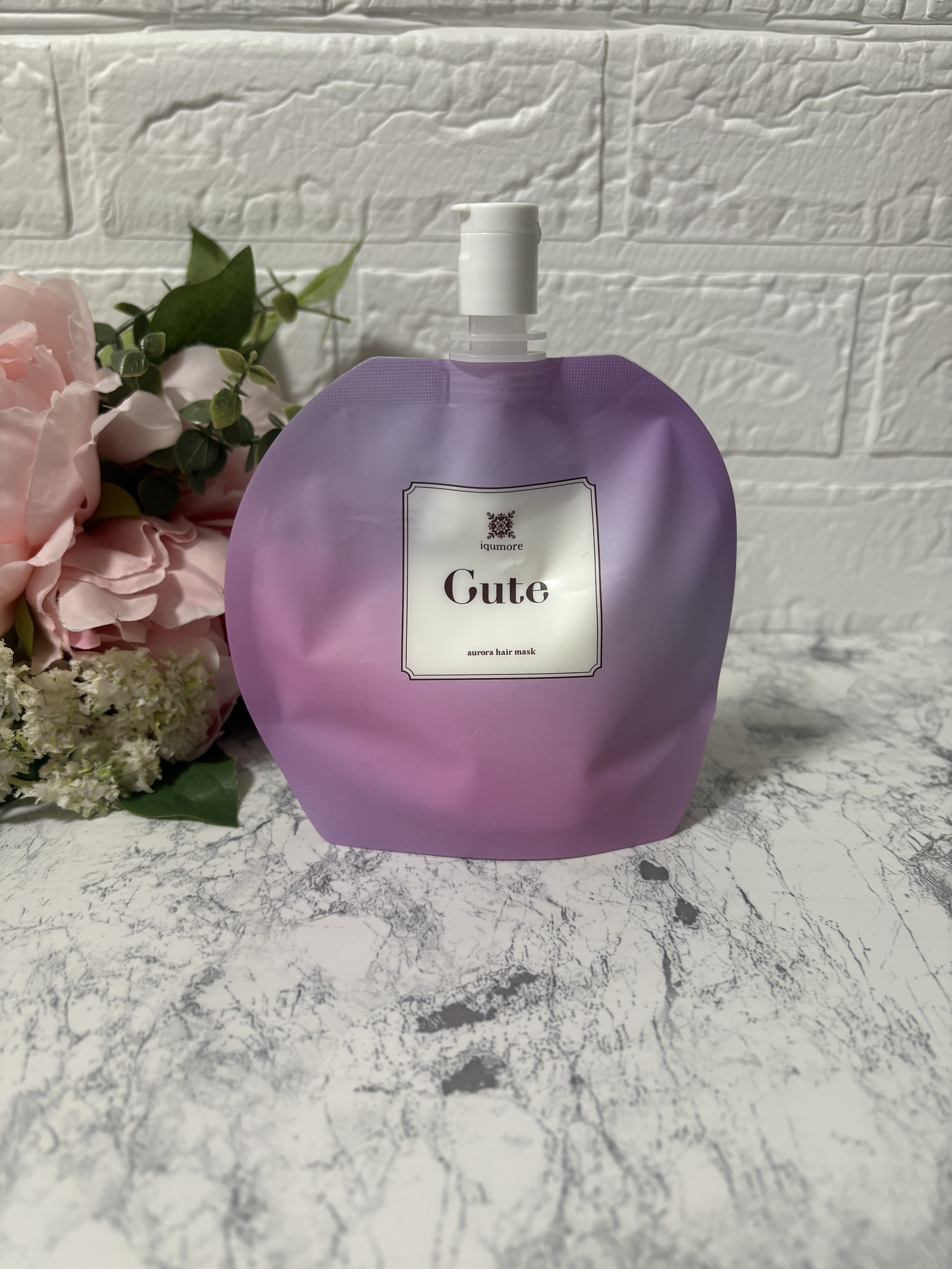 イクモアキュートオーロラヘアマスク/iqumore/ヘアマスク・ヘアパックを使ったクチコミ（1枚目）