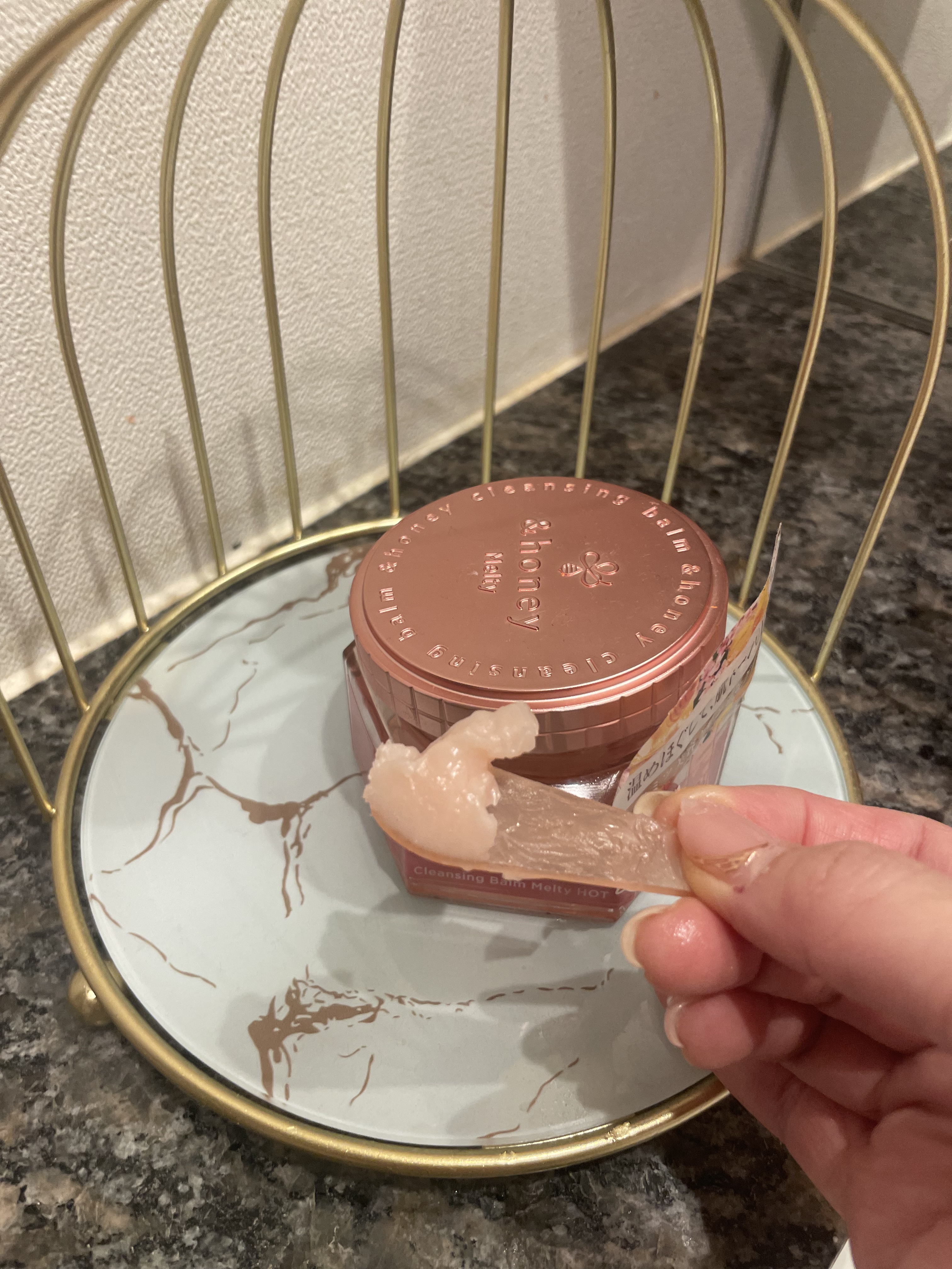 &honey クレンジングバーム メルティ ホット/&honey/クレンジングバームを使ったクチコミ（3枚目）