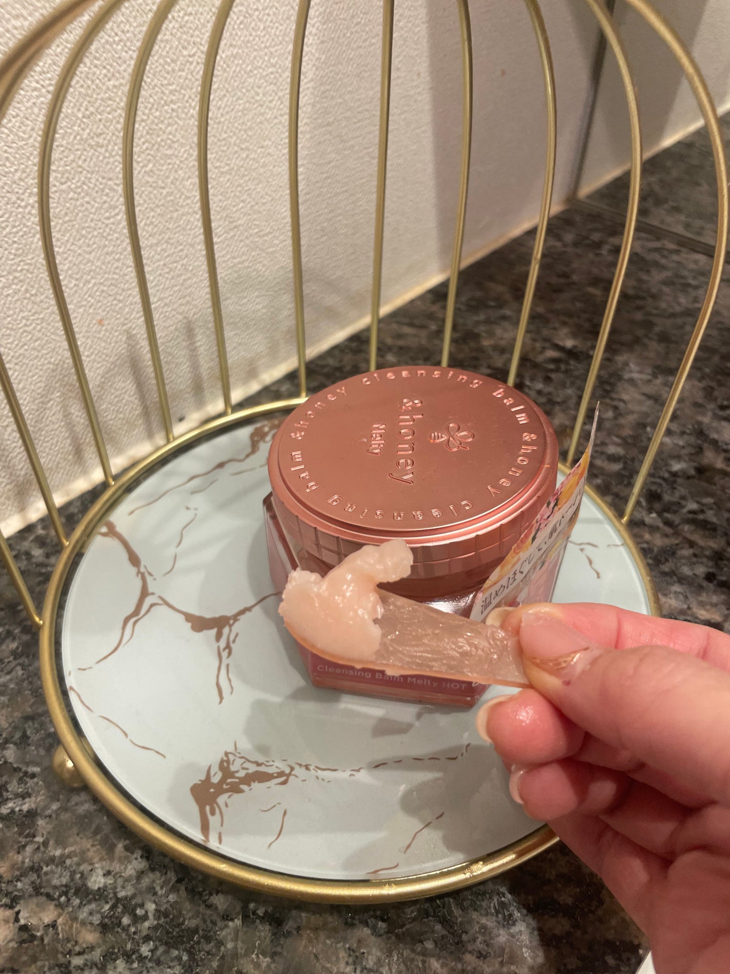 &honey クレンジングバーム メルティ ホット/&honey/クレンジングバームを使ったクチコミ(3枚目)