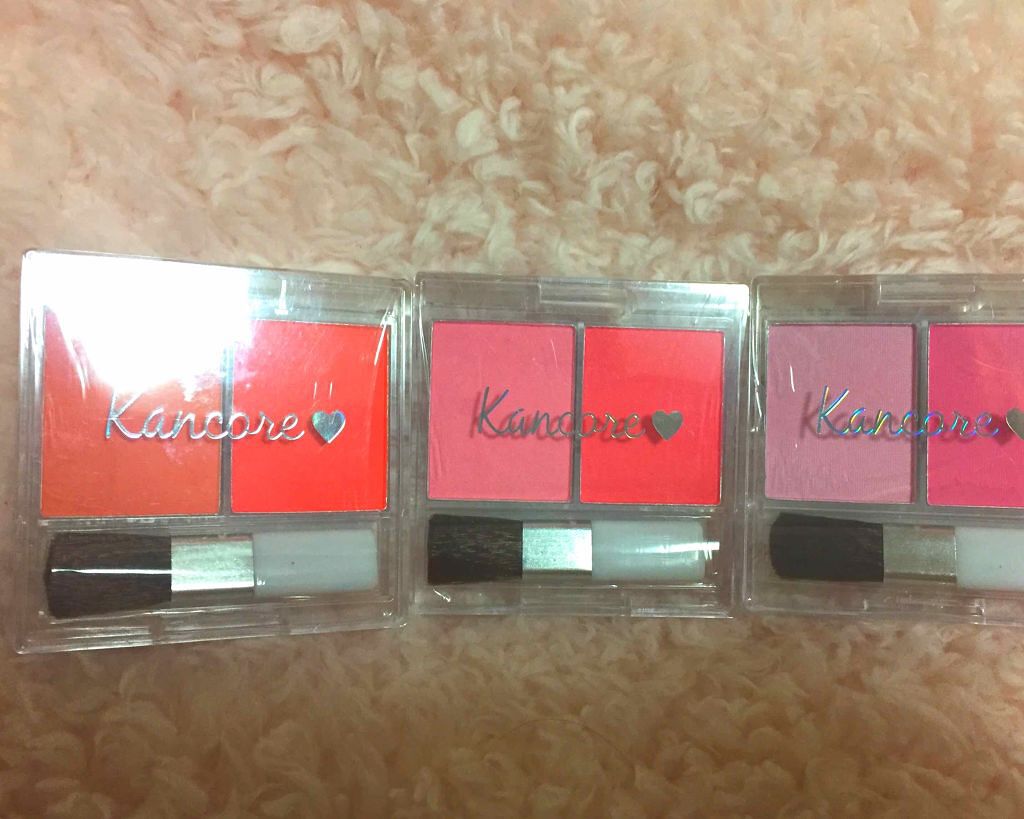 カンコレ チーク/DAISO/パウダーチークを使ったクチコミ（1枚目）