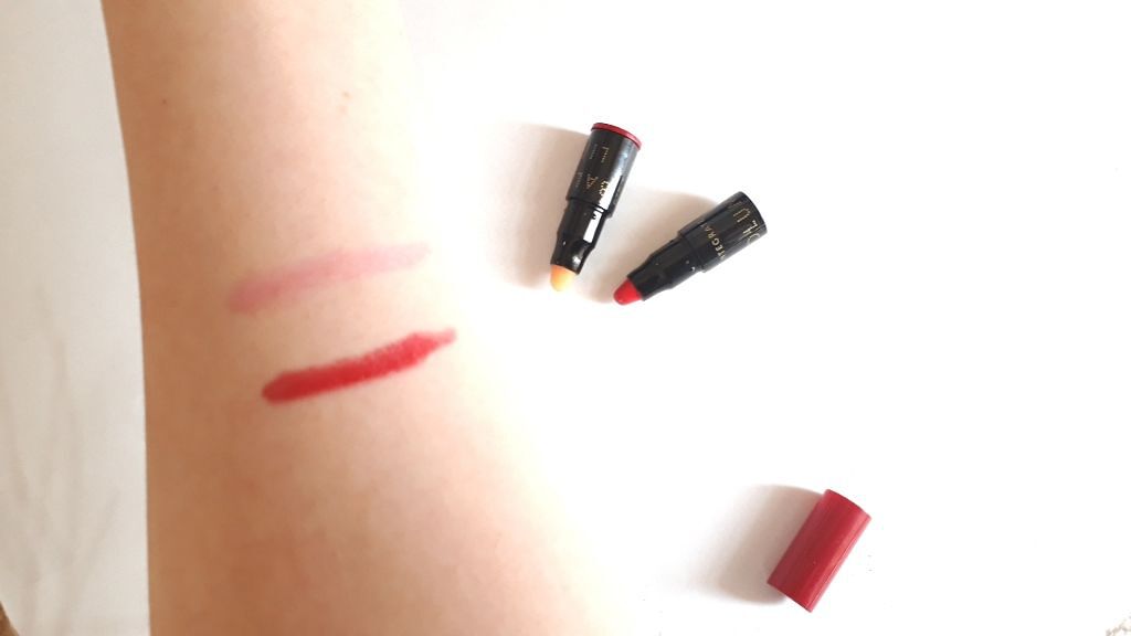 ボリュームバームリップ N ミニセット/インテグレート/口紅を使ったクチコミ（3枚目）