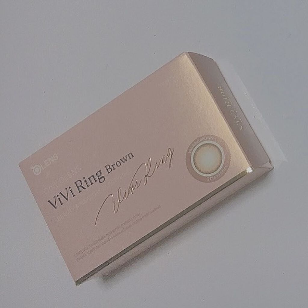 ViVi Ring 1Month/OLENS/カラーコンタクトレンズを使ったクチコミ（1枚目）