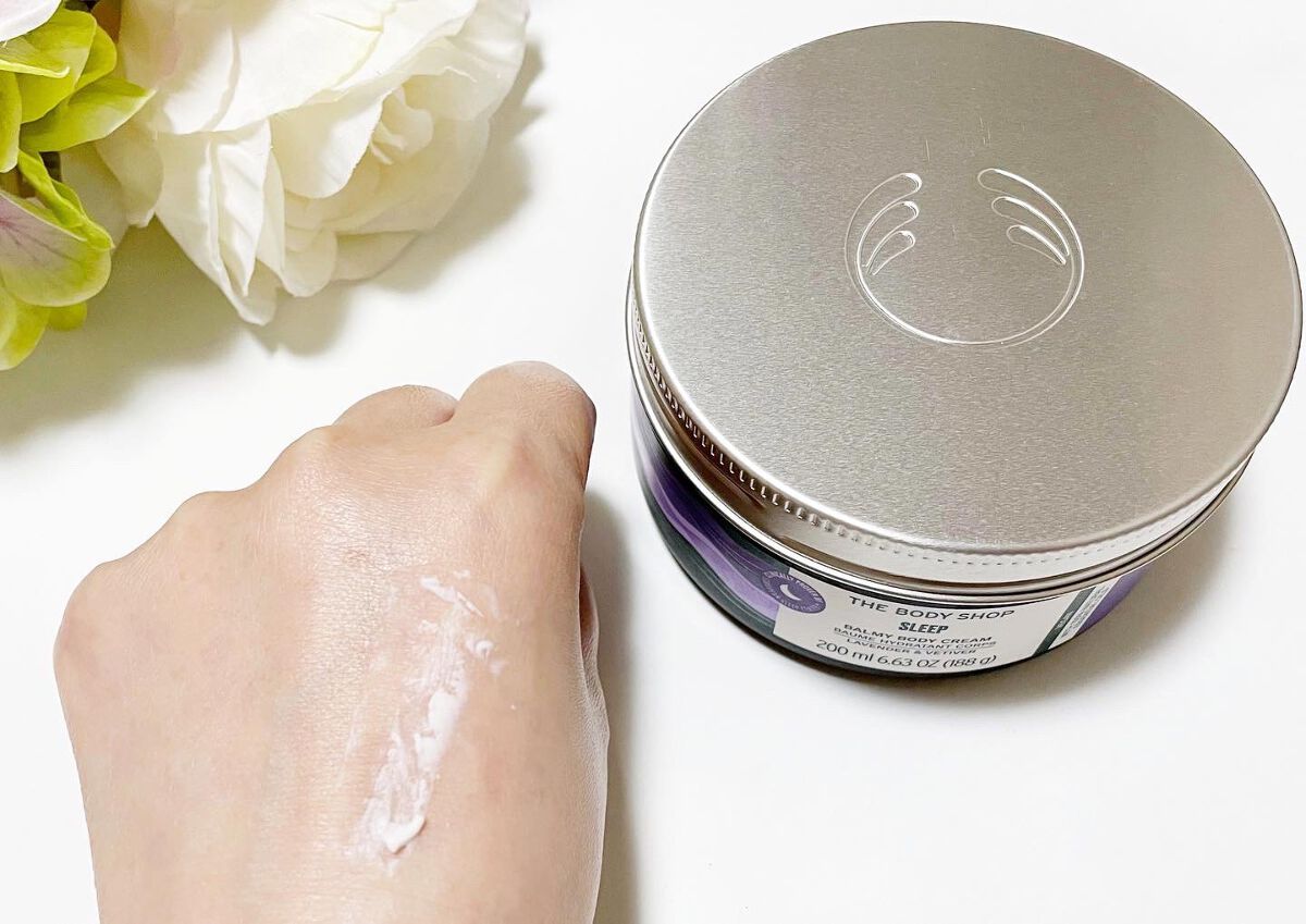 ウェルネス バーミィボディクリーム ラベンダー＆ベチバー/THE BODY SHOP/ボディクリームを使ったクチコミ（3枚目）