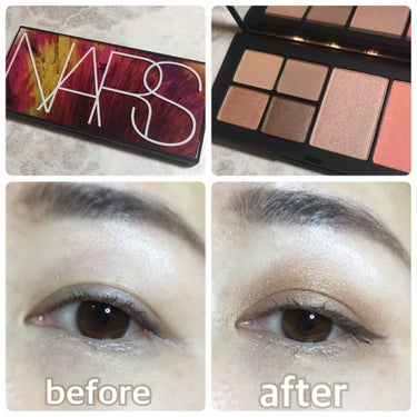 ロスト イン ラスター フェースパレット/NARS/メイクアップキットを使ったクチコミ（1枚目）