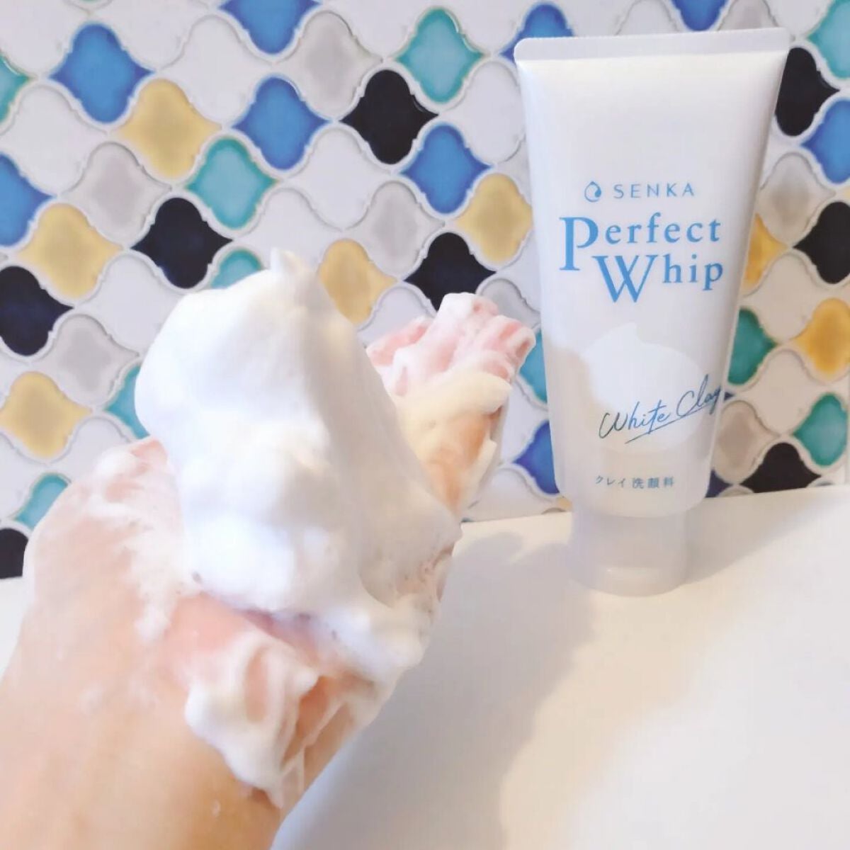パーフェクトホワイトクレイ/SENKA(専科)/洗顔フォームを使ったクチコミ(4枚目)