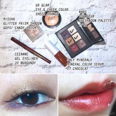 UR GLAM　EYE & CHEEK COLOR/U R GLAM/シングルアイシャドウを使ったクチコミ（2枚目）