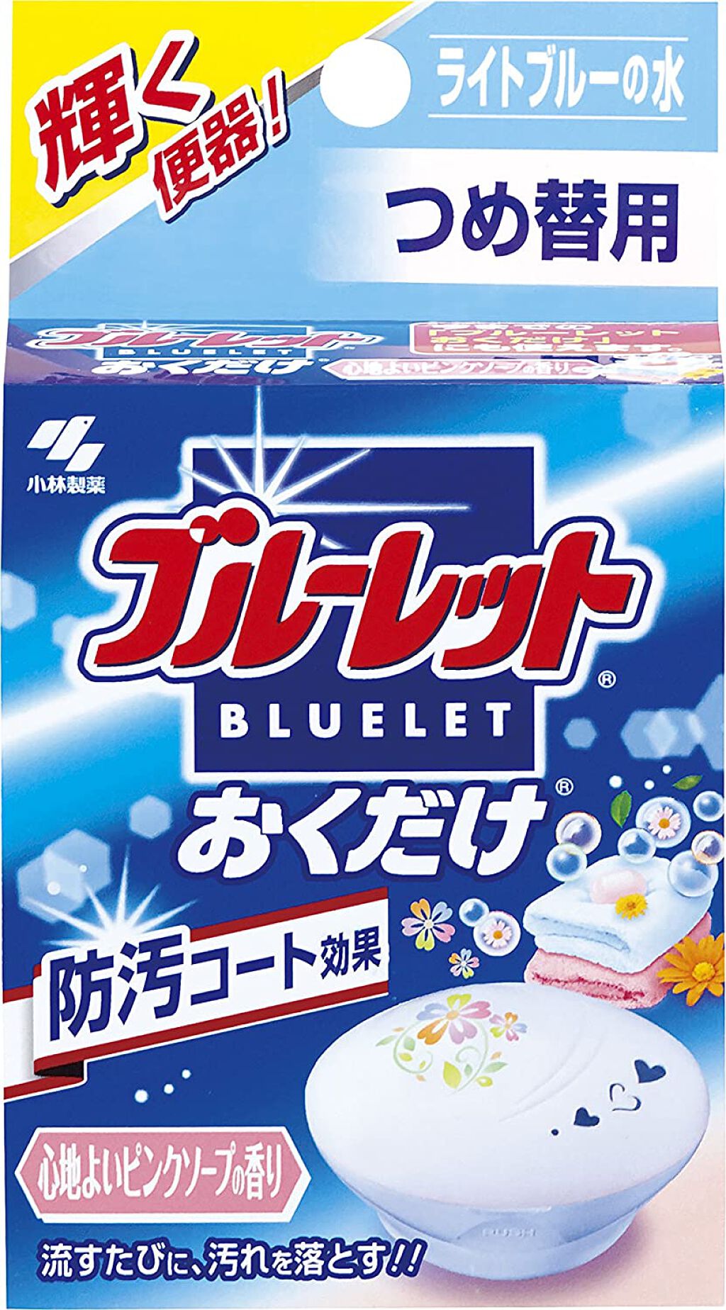 ブルーレットおくだけ つめ替用 心地よいピンクソープ