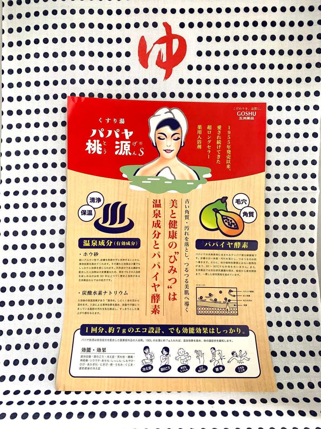 パパヤ桃源S 森林の香り/五州薬品/炭酸系入浴剤を使ったクチコミ(2枚目)