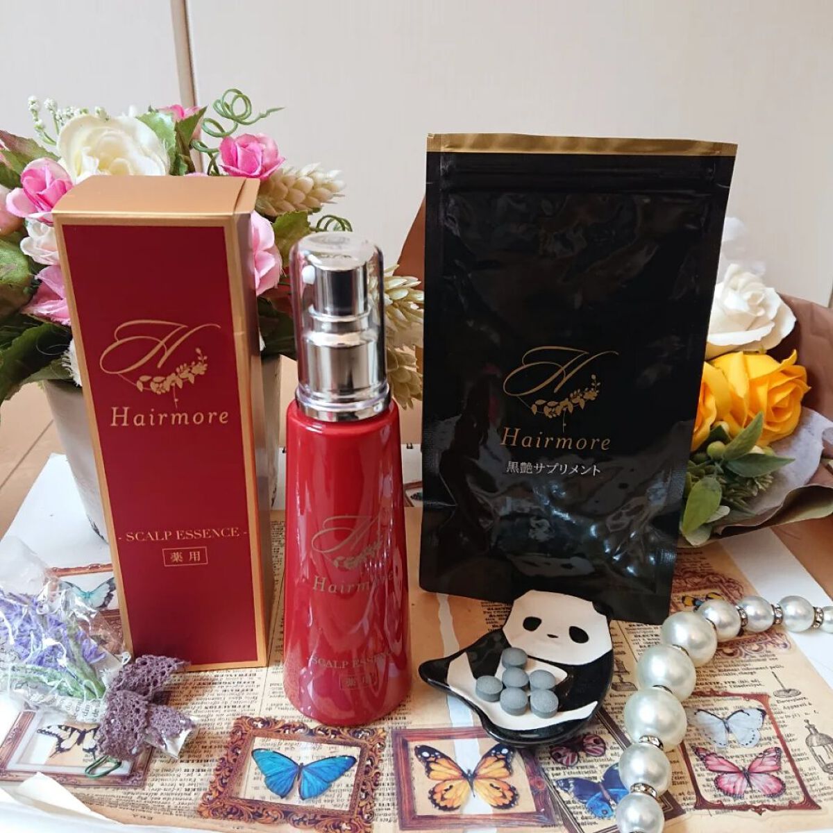 スカルプエッセンス/ヘアモア/頭皮ローションを使ったクチコミ（1枚目）