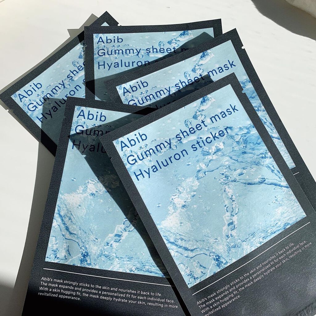 ガムシートマスクパック水分草※12ヒアルロン※13ステッカー/Abib /シートマスク・パックを使ったクチコミ（1枚目）