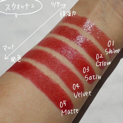 ルージュ デコルテ/DECORTÉ/口紅を使ったクチコミ(5枚目)