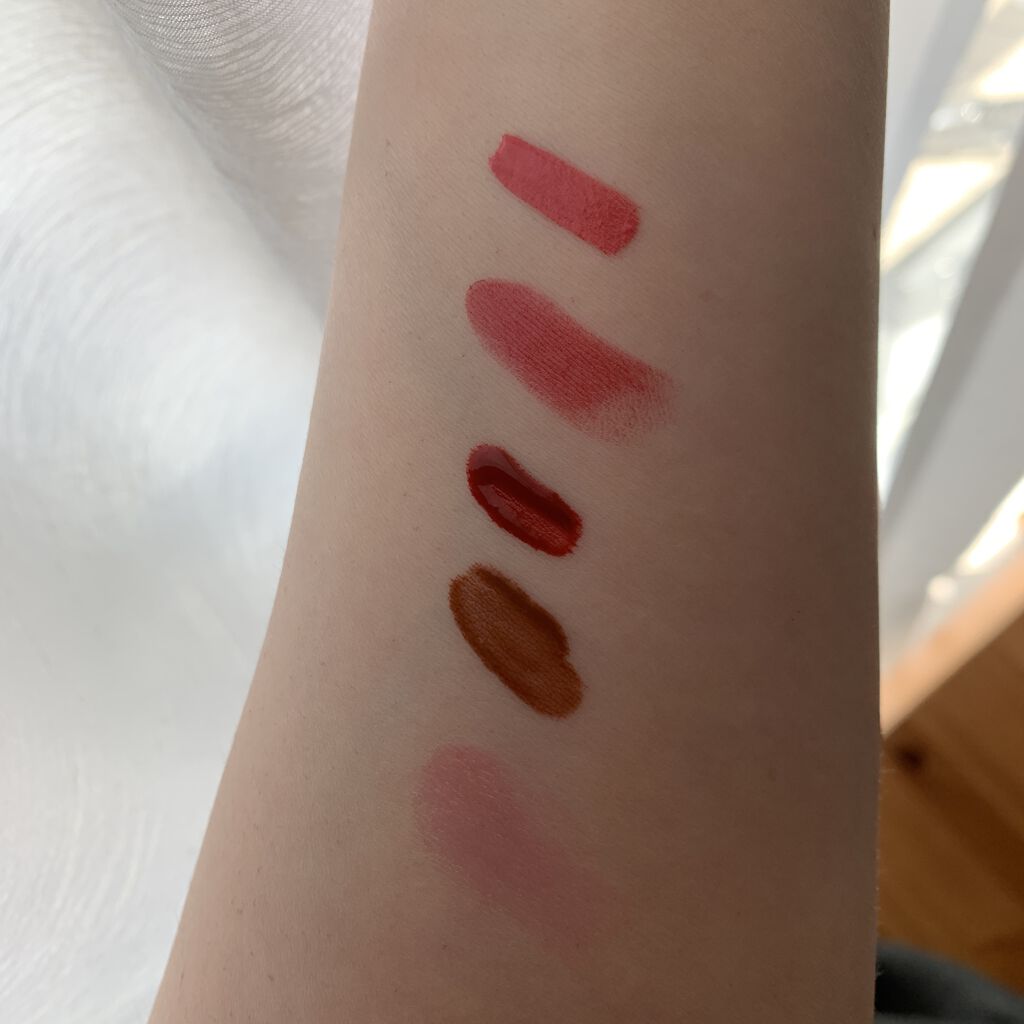 ルージュ アリュール インク 216 レジェルテ/CHANEL/口紅を使ったクチコミ（2枚目）