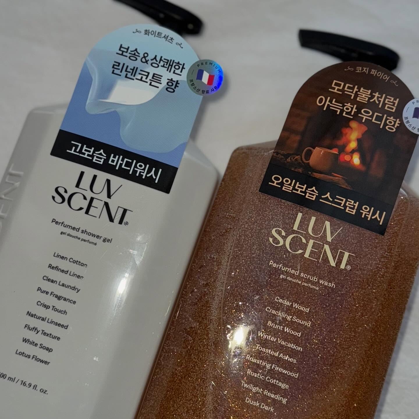 ボディウォッシュ ホワイトシャツ リネンコットン/LUV SCENT/ボディソープを使ったクチコミ（1枚目）